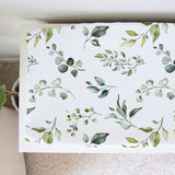 Changing Pad Cover - Eucalyptus - HoneyBug 