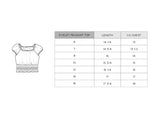 Eyelet Peasant Top