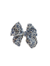 Sailor Bow Baby Girl Nylon Headband Bow Clips