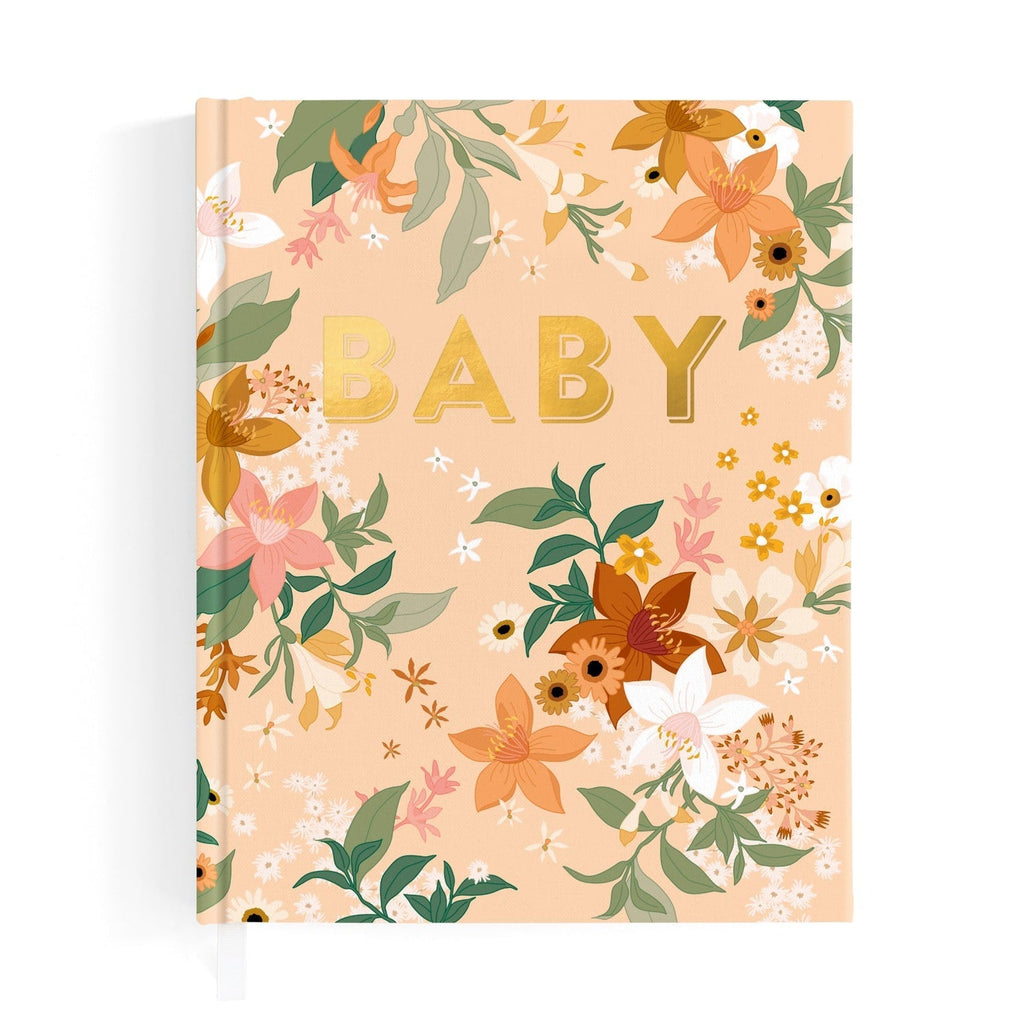 Baby Book- Floral - HoneyBug 