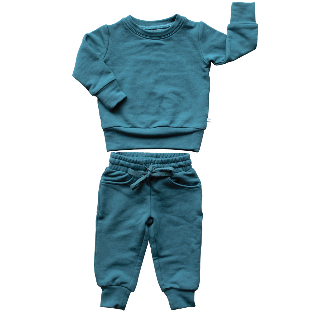 Forest Biome Luxe Jogger Set - HoneyBug 