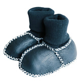 cozy booties | navy - HoneyBug 