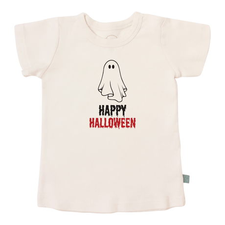 graphic tee | happy halloween ghost - HoneyBug 