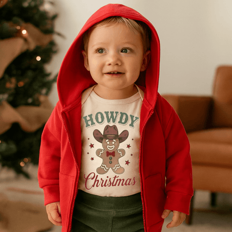 graphic tee | howdy gingerbread christmas - HoneyBug 