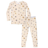 Football Bamboo Kids Pajamas - HoneyBug 