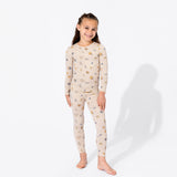 Football Bamboo Kids Pajamas - HoneyBug 