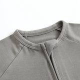 Forest Green Zippered Baby Romper - HoneyBug 