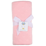 Pink Knit Blanket - HoneyBug 