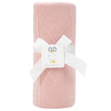 Rose Knit Blanket - HoneyBug 