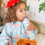 The Grayson Long Sleeve Bib - Peach Blossom