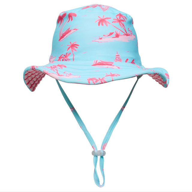 Lighthouse Island Sustainable Reversible Bucket Hat - HoneyBug 