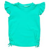 Mint Sustainable Flutter Sleeve Rash Top - HoneyBug 