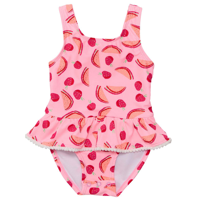 Berry Sweet Skirt Swimsuit - HoneyBug 