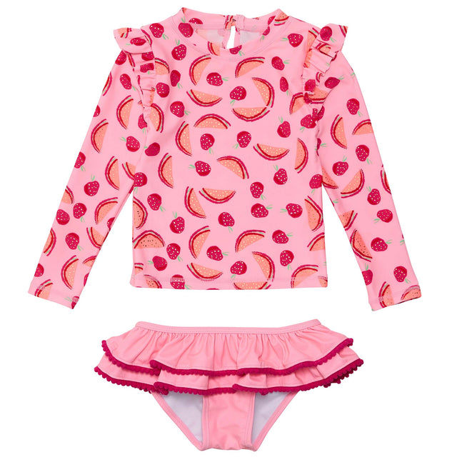 Berry Sweet LS Ruffle Set - HoneyBug 