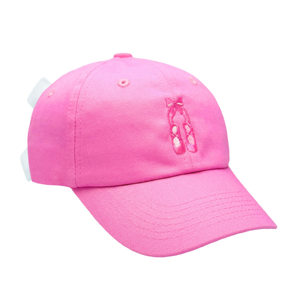 Ballet Slippers Bow Baseball Hat (Baby/Toddler, Youth)