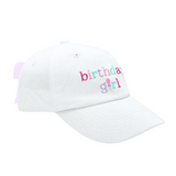 Birthday Girl Bow Baseball Hat (Baby/Toddler, Youth)
