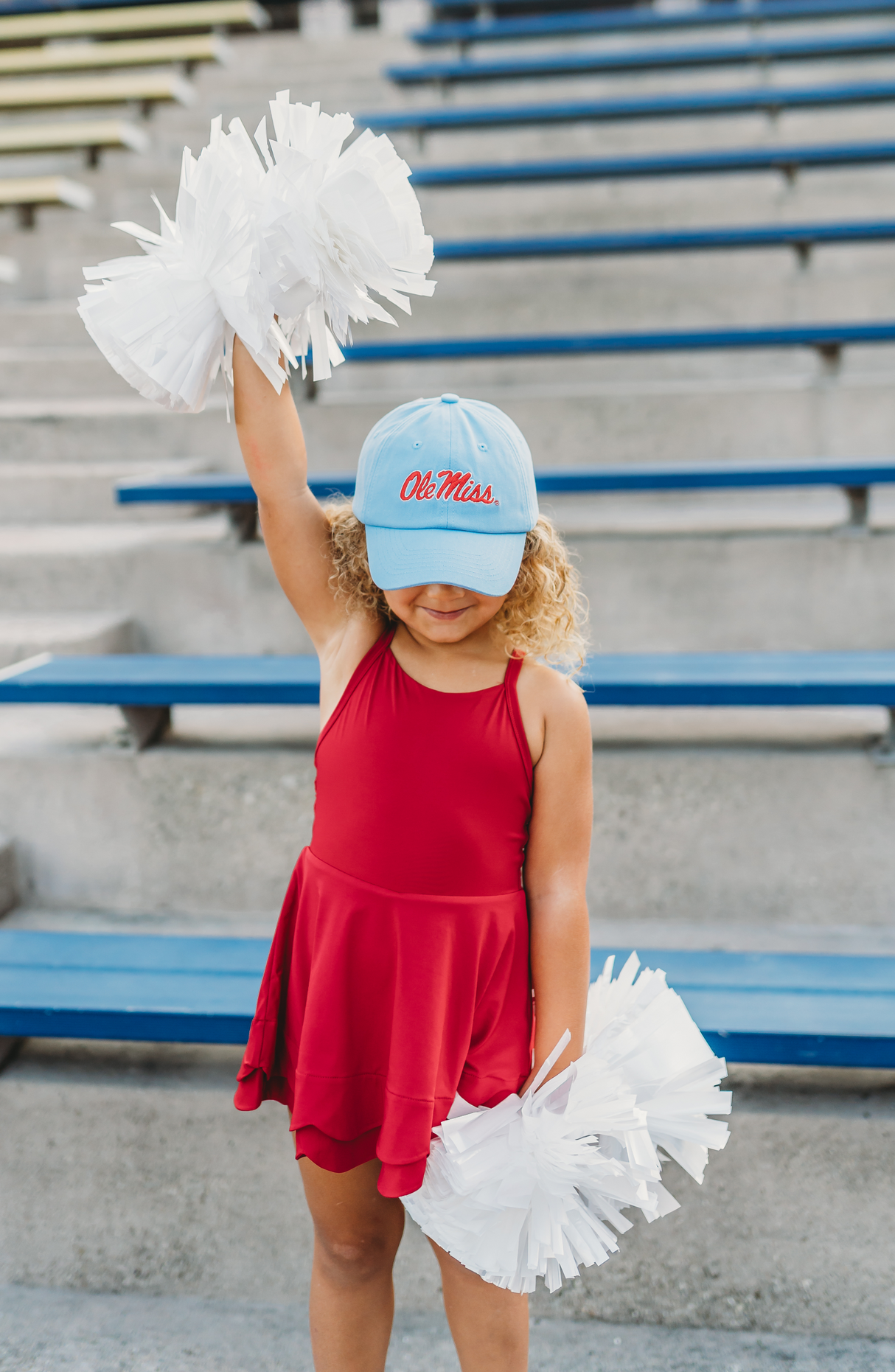 Officially Licensed Ole Miss Bow Baseball Hat (Youth)