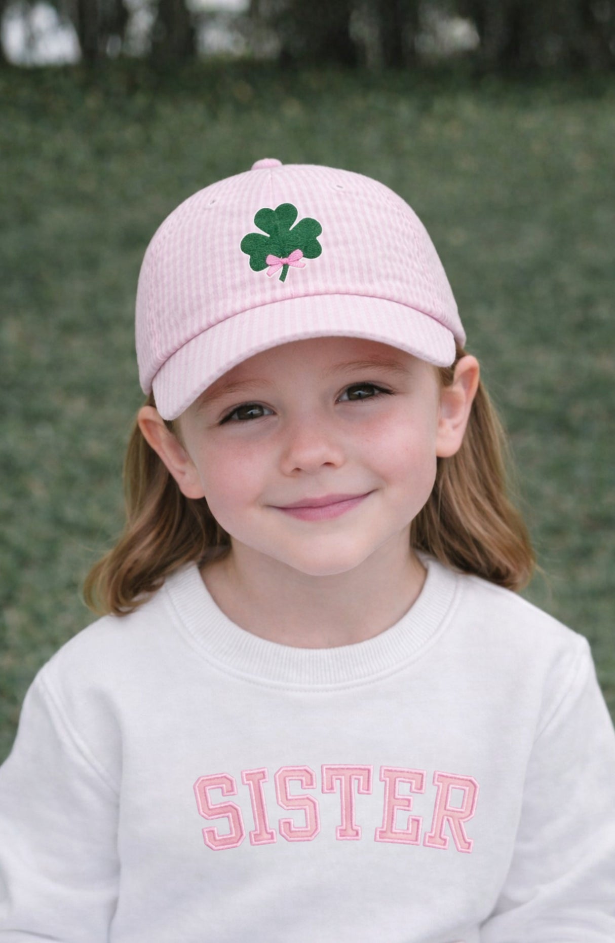 Shamrock Bow Baseball Hat