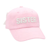 Sister Bow Baseball Hat (Baby, Youth)