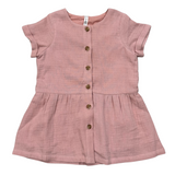 Gauze Button Dress