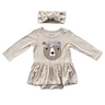 Girl's Bodysuit Dress Set - HoneyBug 