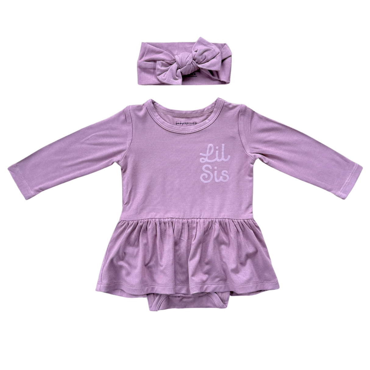 Girl's Bodysuit Dress Set - HoneyBug 