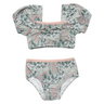 Girl's Puff Sleeve Swimsuit