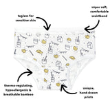 Girls' Bamboo Underwear 7-Pack - HoneyBug 