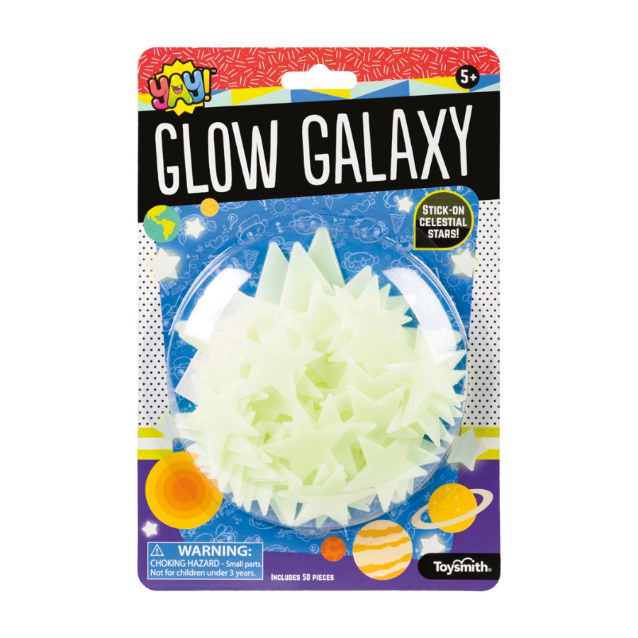 Glow Galaxy Stars Sticker Set - HoneyBug 