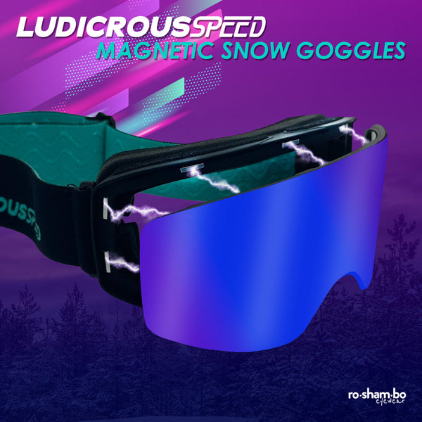Ludicrous Speed Snow Goggles Set | Youth - HoneyBug 