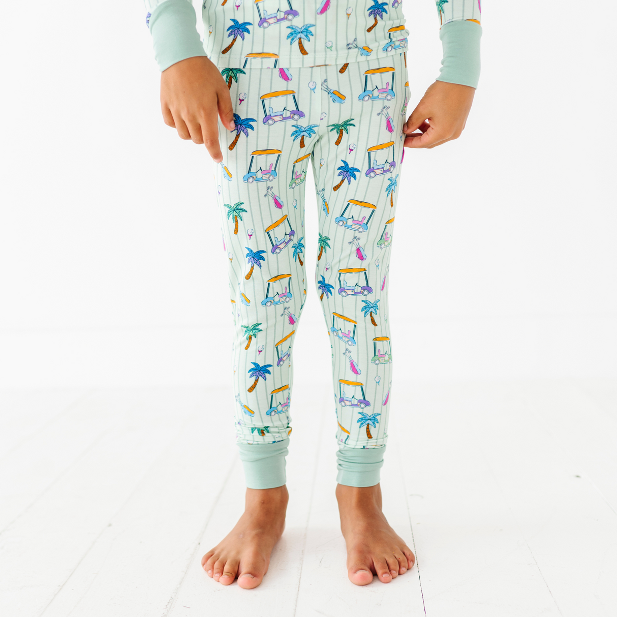 It's Fore O'Clock Somewhere Toddler Pajamas Long Sleeves and Pants - HoneyBug 