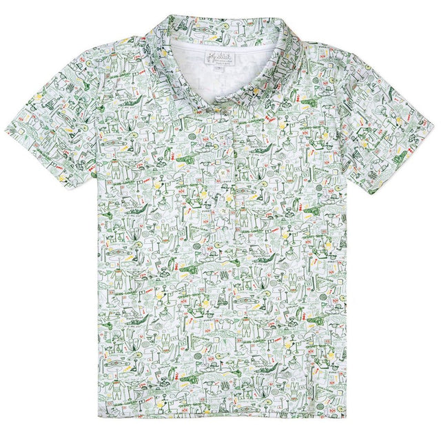 Golf Boy's Polo Shirt - HoneyBug 