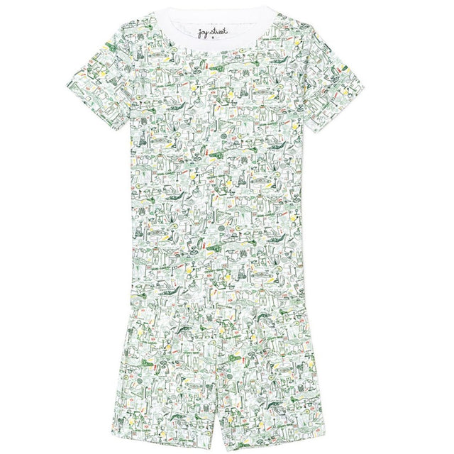 Golf Kids Short Kids Pajama Set - HoneyBug 