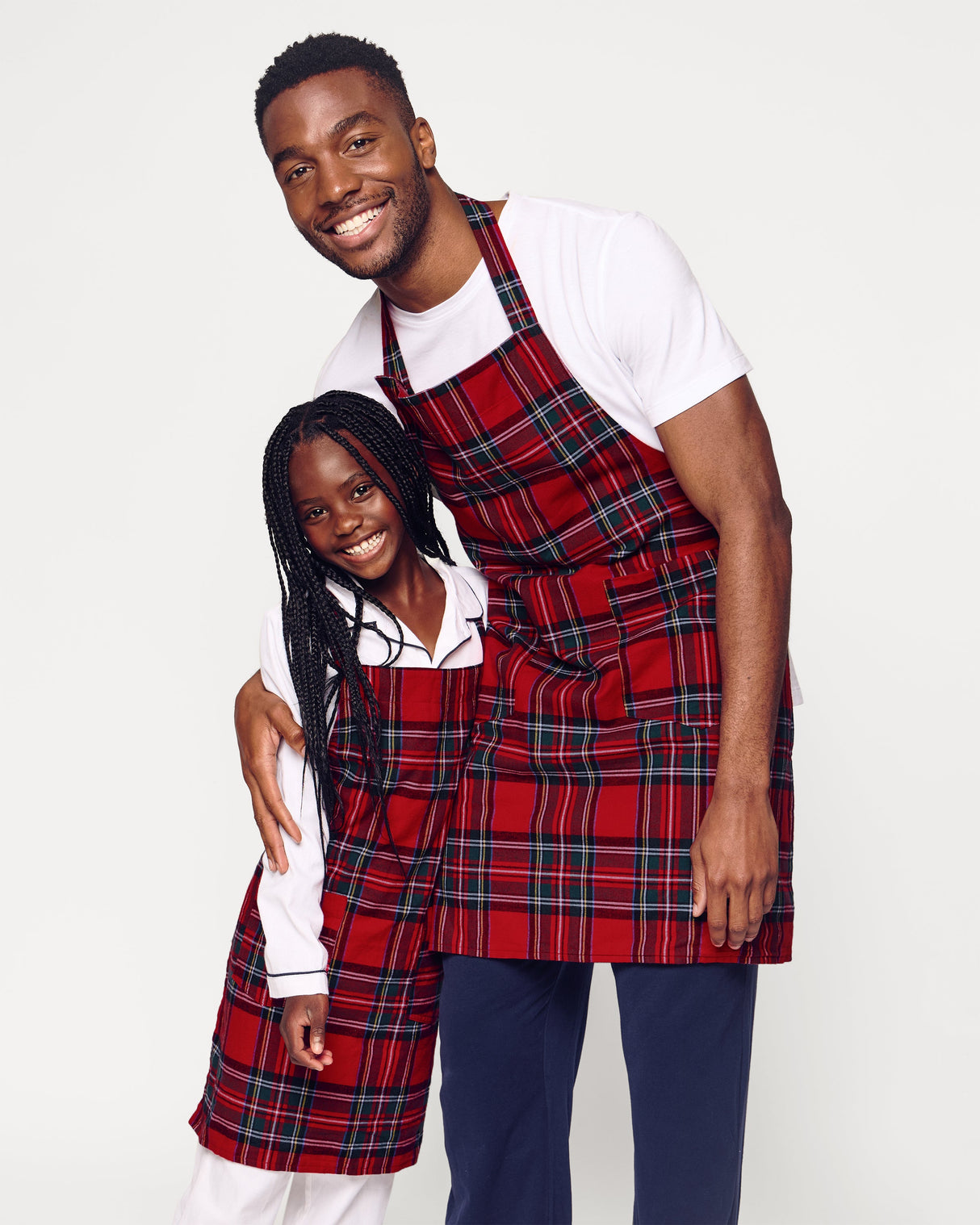 Adult Apron in Imperial Tartan - HoneyBug 