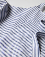 Kid's Apron in Navy French Ticking - HoneyBug 