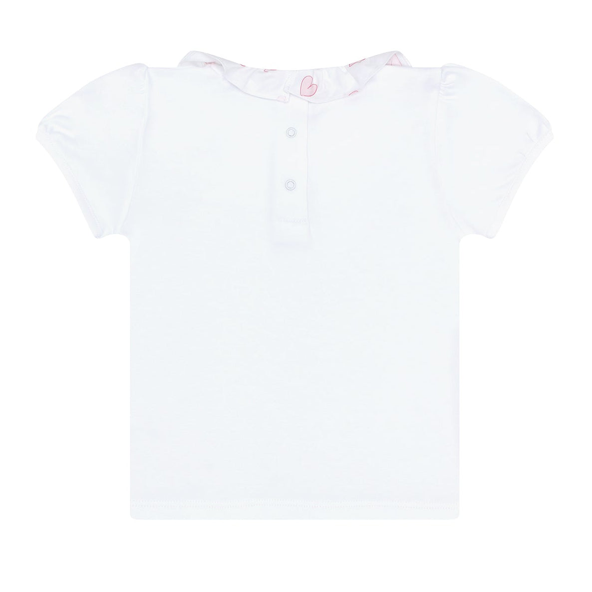 Pink Heart Print Tee