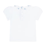 Blue Heart Print Tee