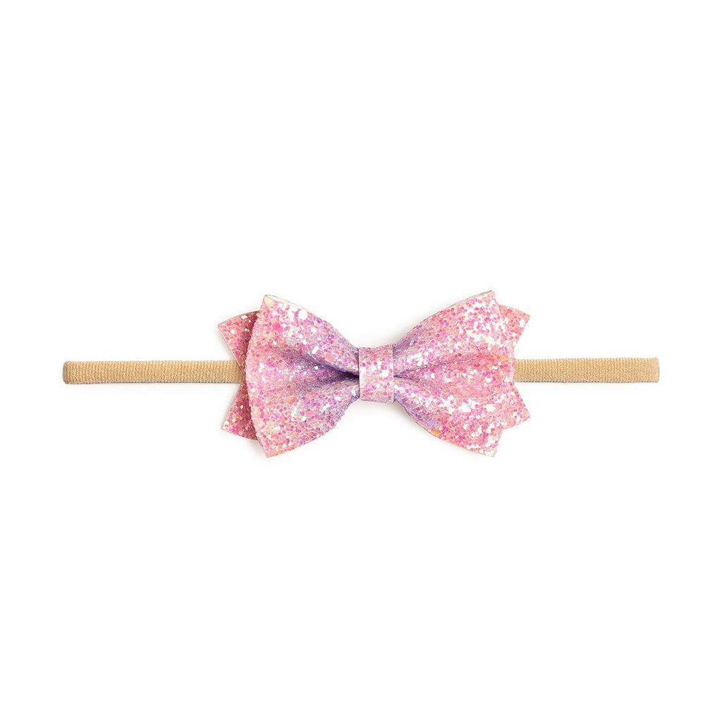 Pink Dream Bow Baby Headband - HoneyBug 