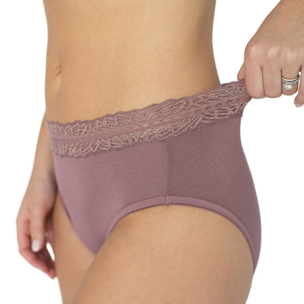 High-Waisted Postpartum Recovery Panties (5-Pack) | Dusty Hues - HoneyBug 