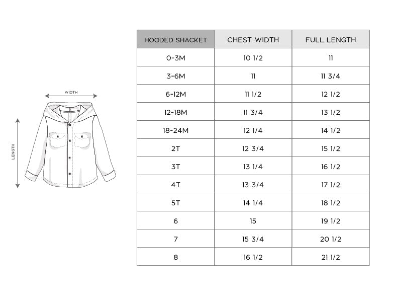 Hooded Shacket - HoneyBug 