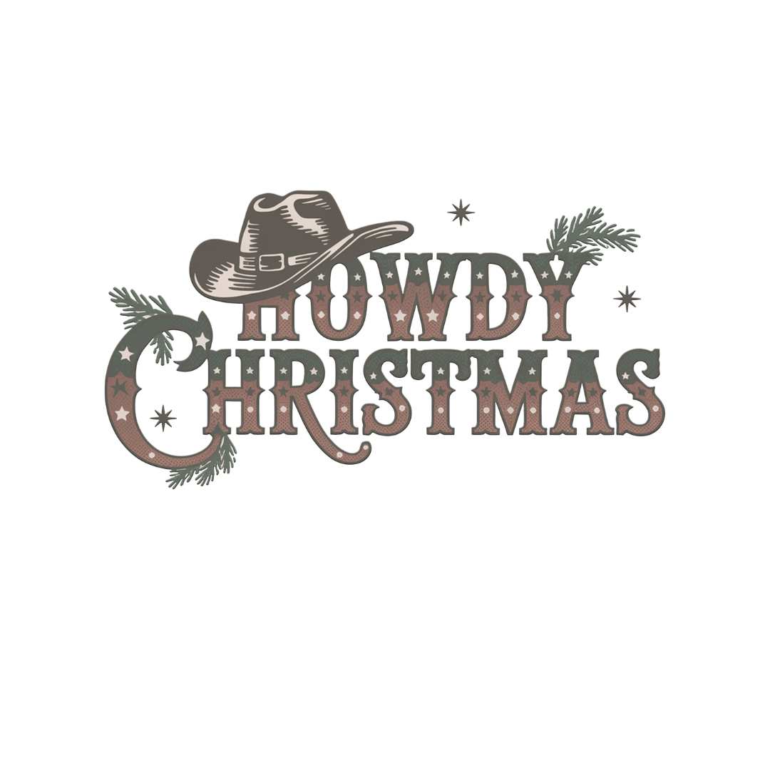 graphic tee | howdy christmas - HoneyBug 
