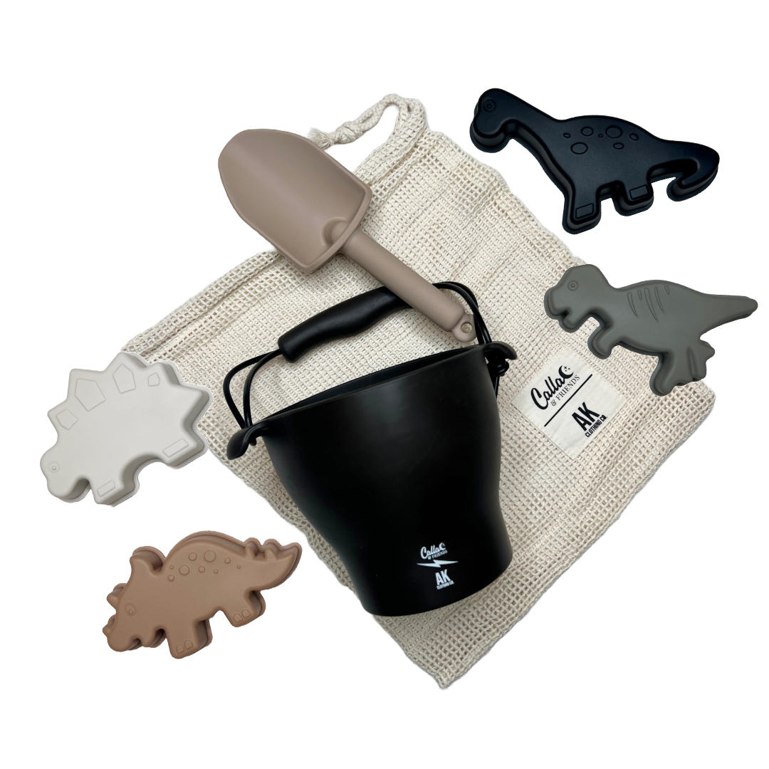 AK Clothing x C&F Dino Silicone Beach Toy Set