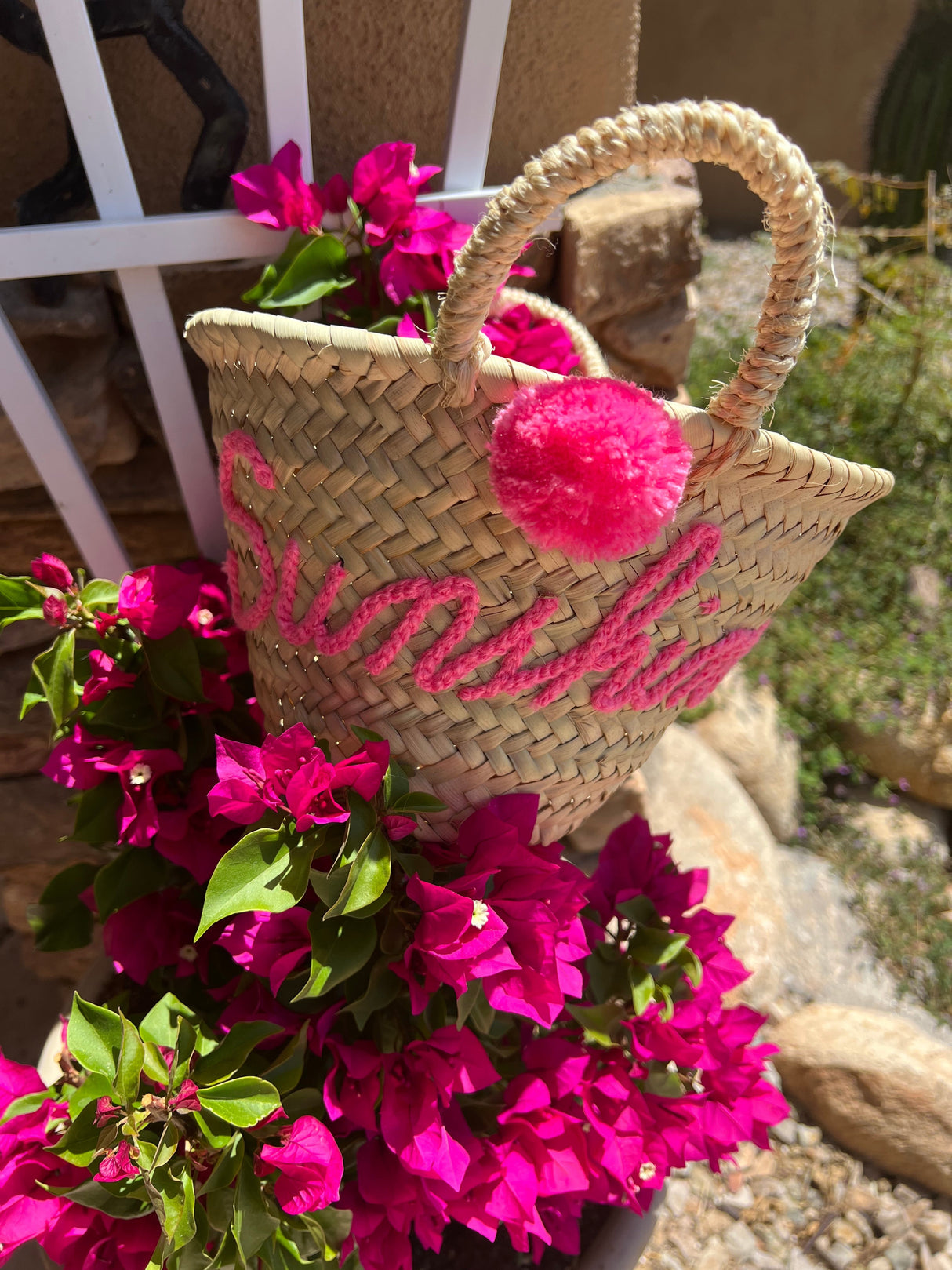 Sunshine Tote- Medium Pink - HoneyBug 