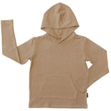 LONG SLEEVE HOODIE- Mocha - HoneyBug 