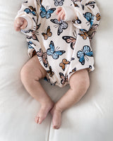 Bubble Romper | Butterflies - HoneyBug 
