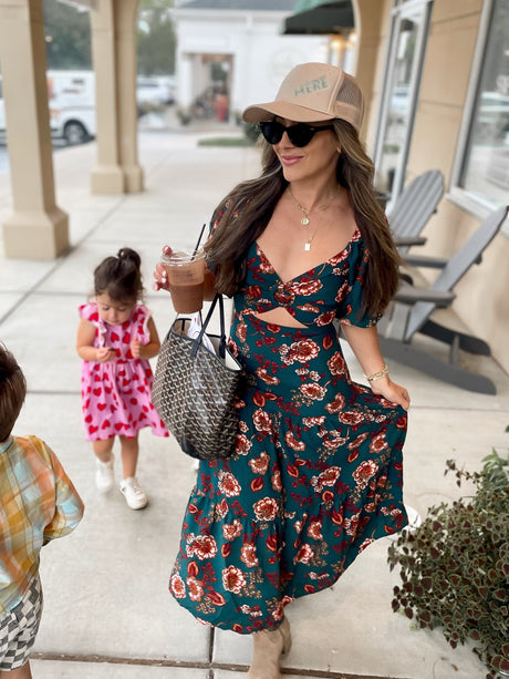 MÉRE - Embroidered Trucker Hat - Sand - HoneyBug 