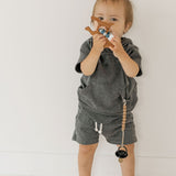 Wooden Teether with Silicone Ring