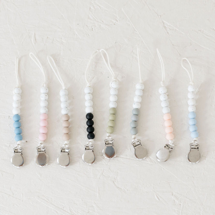 Chickadee Pacifier Clip