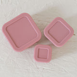 Silicone Bento Box Set/Set of 3