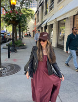 MÉRE - Embroidered Trucker Hat - Mocha - HoneyBug 